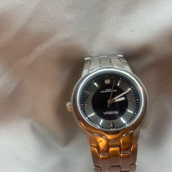 ARMITRON Men’s Watch Water/Resistant 165' 
Black Dial - Picture 2 of 3